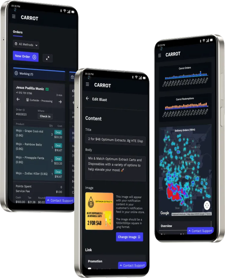 Carrot Admin App screenshot