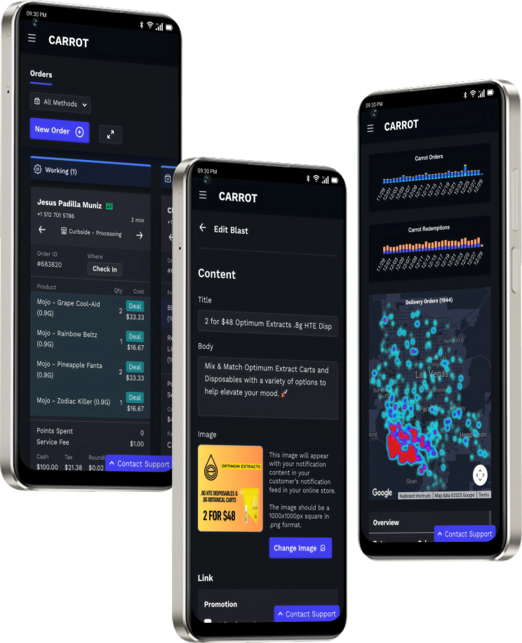 Carrot Admin App screenshot